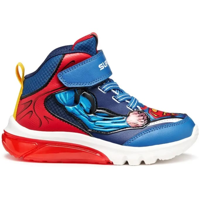 GEOX CIBERDRON JONGENS - BLAUW/ROOD - Maat 35