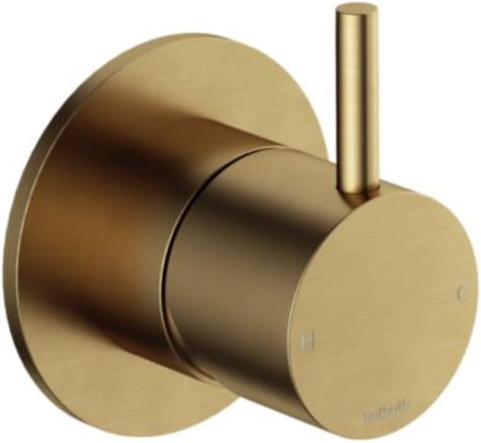 Hotbath Cobber - Inbouw Douchemengkraan - Geborsteld Messing Pvd - V01