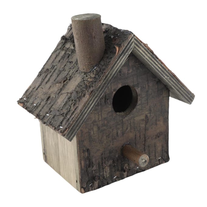 Waterdicht Hangend Type Houten Vogelhuis Vogel Rustplaats Huisdierbenodigdheden Accessoires black