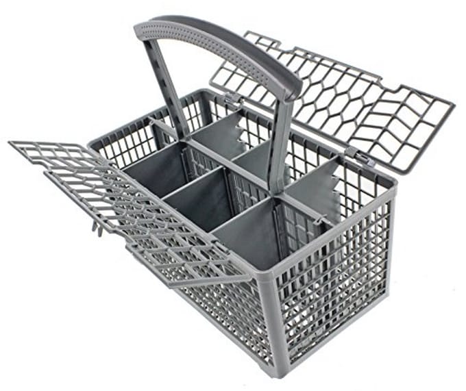 Universele Afwasmachine Bestekmand met Verwijderbare Handgreep - 235 x 242 x 130
