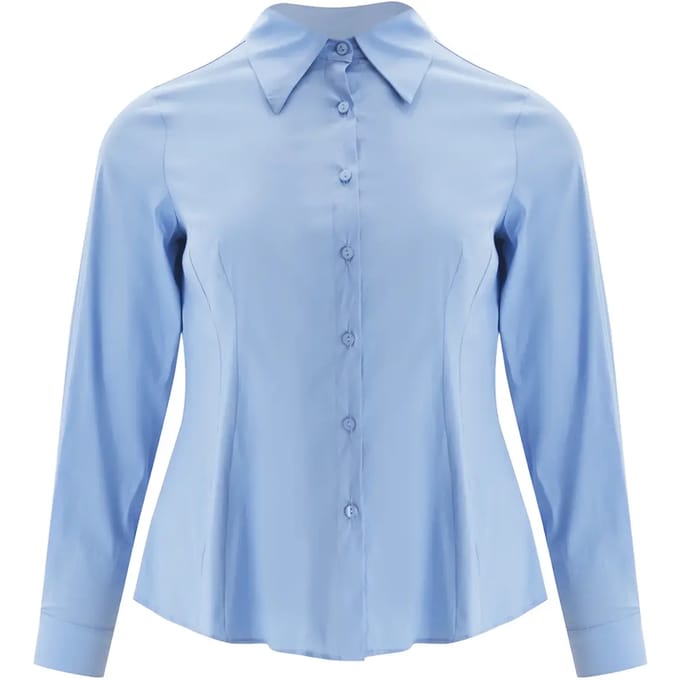 Dameshemd met lange mouwen Mat Fashion Basic