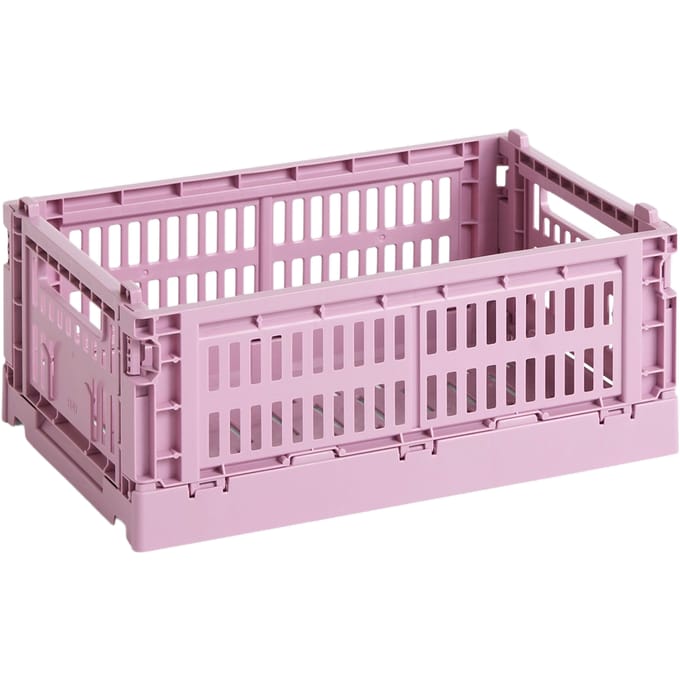 HAY Colour Crate mand S gerecycled - dusty rose