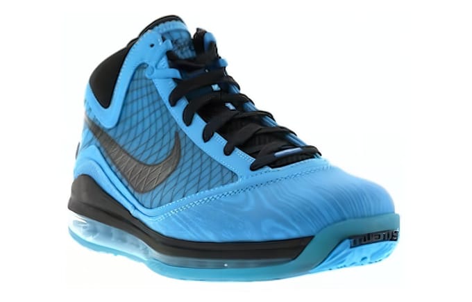 Nike LeBron 7 All Star Bleu Chlore 2010 375664-401 42 black