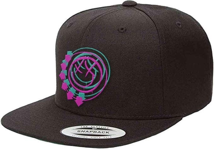Blink-182 - Double Six Arrows Snapback Pet - Zwart