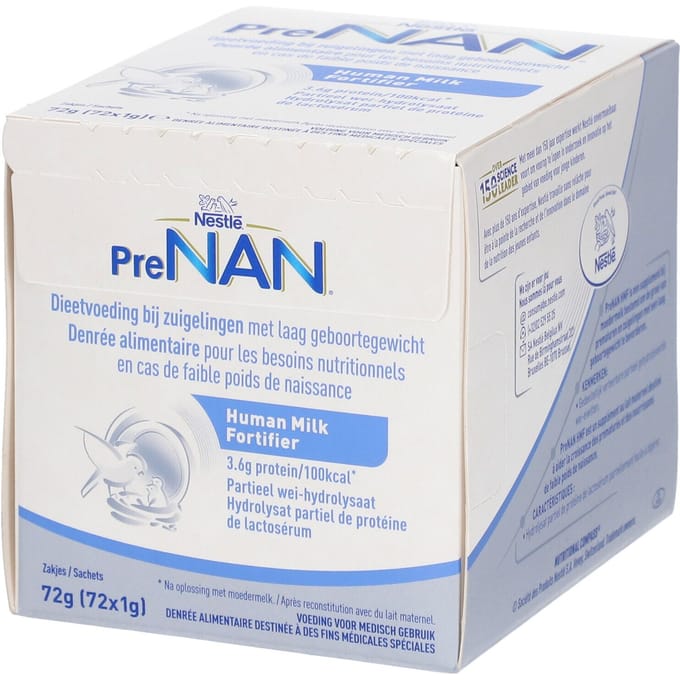 Nestlé® PreNAN Human Milk Fortifier 72x1 Zakje