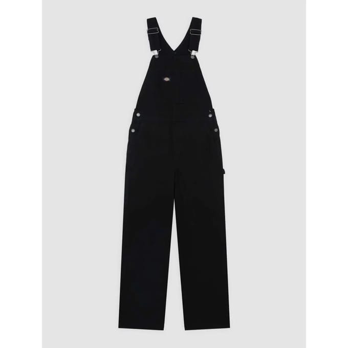 Dickies Loose Canvas Overall Zwart L Vrouw