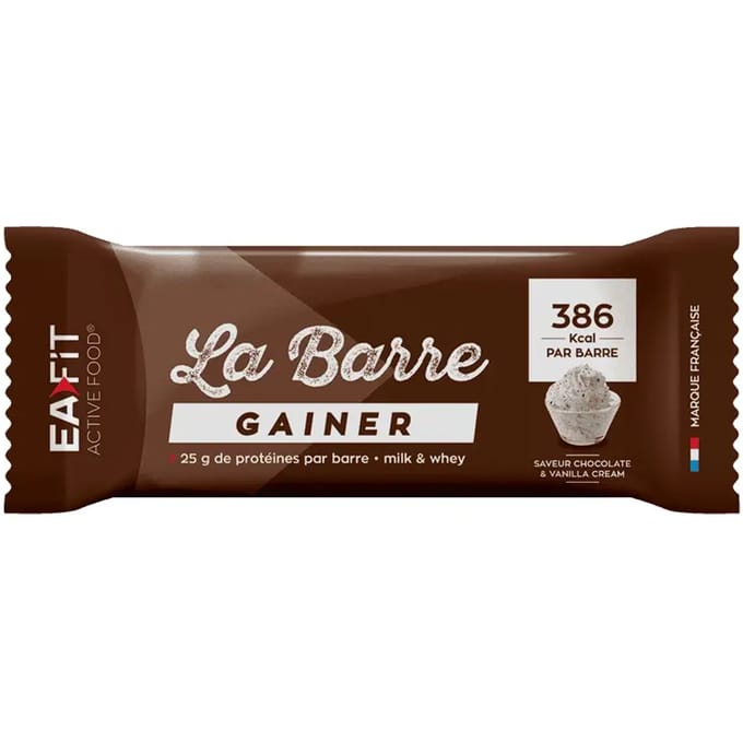 Nutrition bars gainer chocolade vanillecreme EA Fit