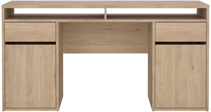 Giga Living Kantoorbureau Function Plus - Naturel - 149x48x77cm