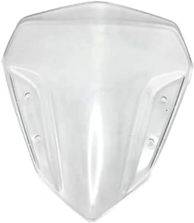 Motorfiets Windscherm - Scooter Accessoires - Bescherming Tegen Wind - Verbeterd Uiterlijk - 500 Gram - Duidelijk