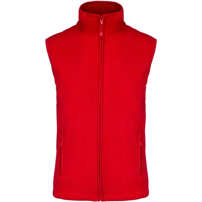 Kariban Bodywarmer van microfleece dames K906 - Red - L