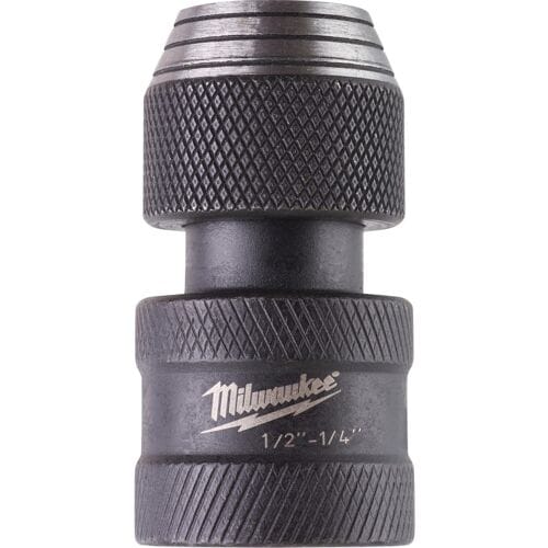 Milwaukee doppen verloopstuk Shockwave 1/2 naar Hex 1/4 schroefbit