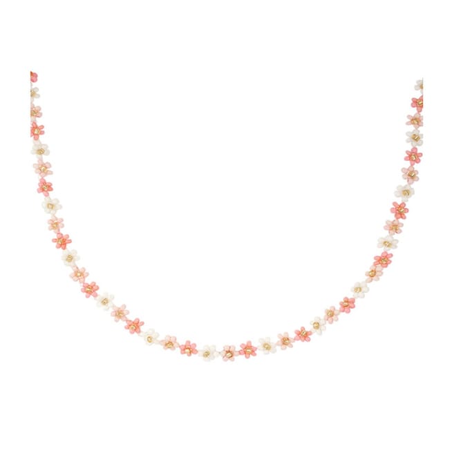 Yehwang Ketting Floral Power - Lichtroze