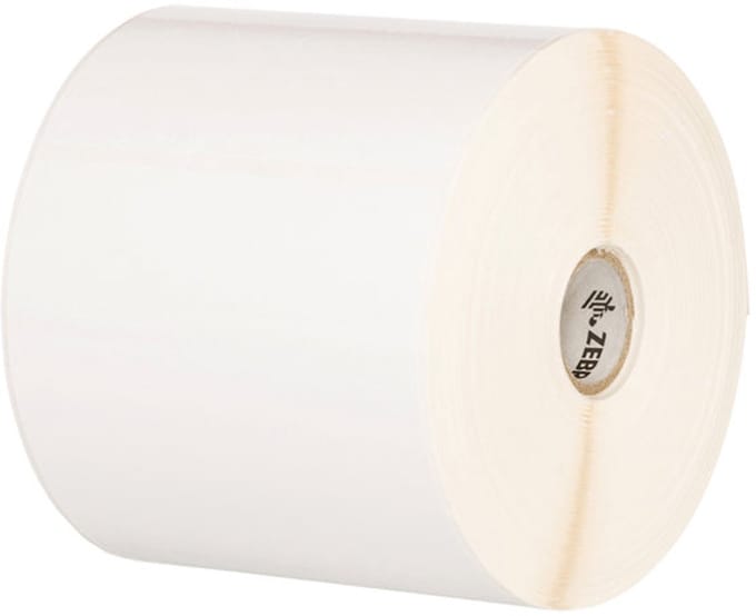 Zebra Z-Ultimate 3000T White, Wit, Permanent Adhesive, Polyester, Thermo transfer, 152mm x 102mm, 20 cm