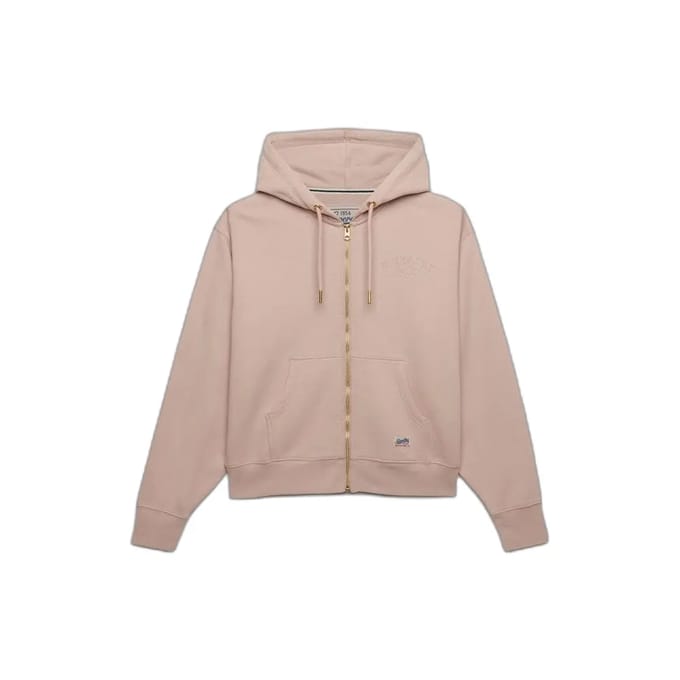 Capuchon met rits voor dames Superdry Luxe Casual