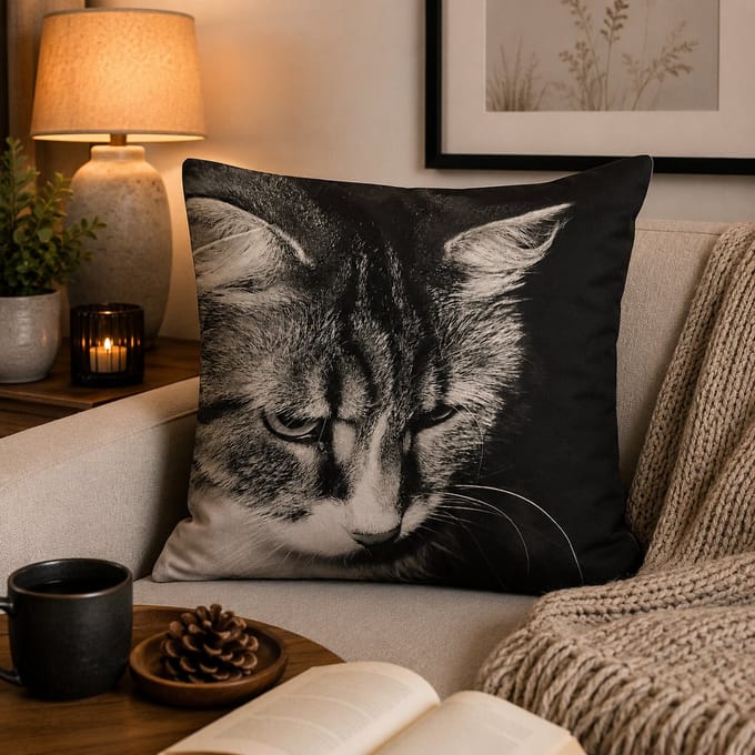 Feline Focus Collection Kussenhoes - 45x45 cm