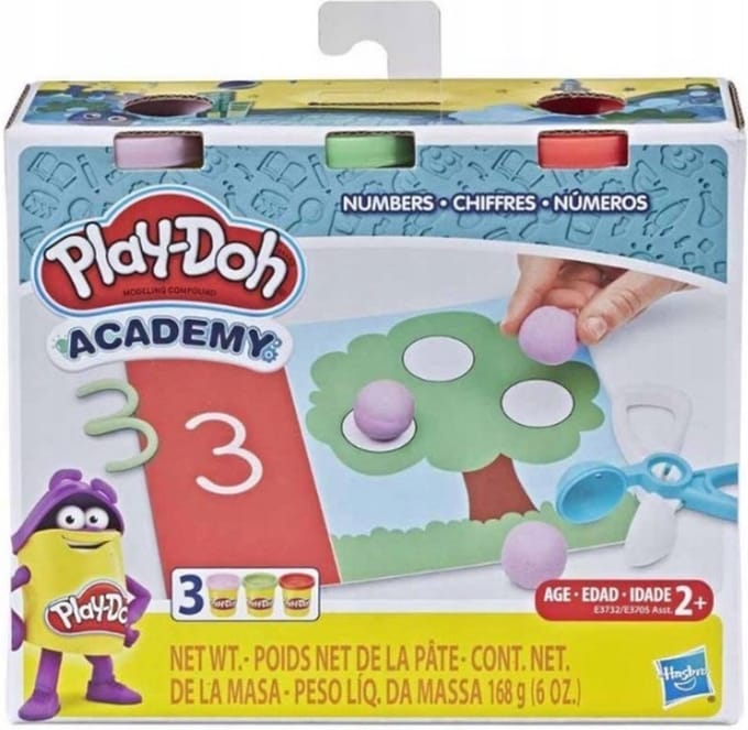 PLAY-DOH CAKE ACADEMY CYFERKI Hasbro E3732 (8712798886)