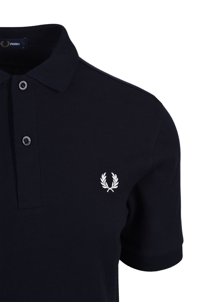 Fred Perry Polo Basic Navy - Maat L - Heren