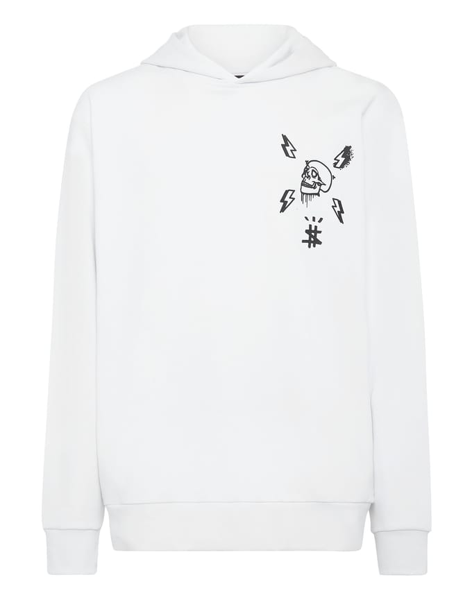 Sweatshirt Met Capuchon Hexagon