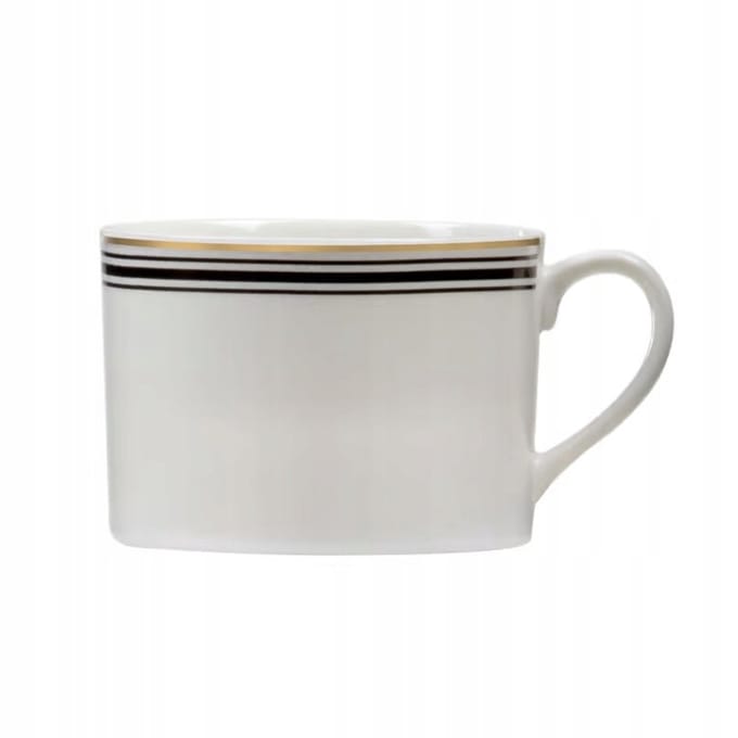 Ambition Art Deco Koffiekop 220 ml - Wit/Goud Porselein
