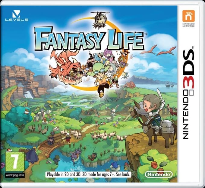 Fantasy Life - Nintendo 3DS - RPG