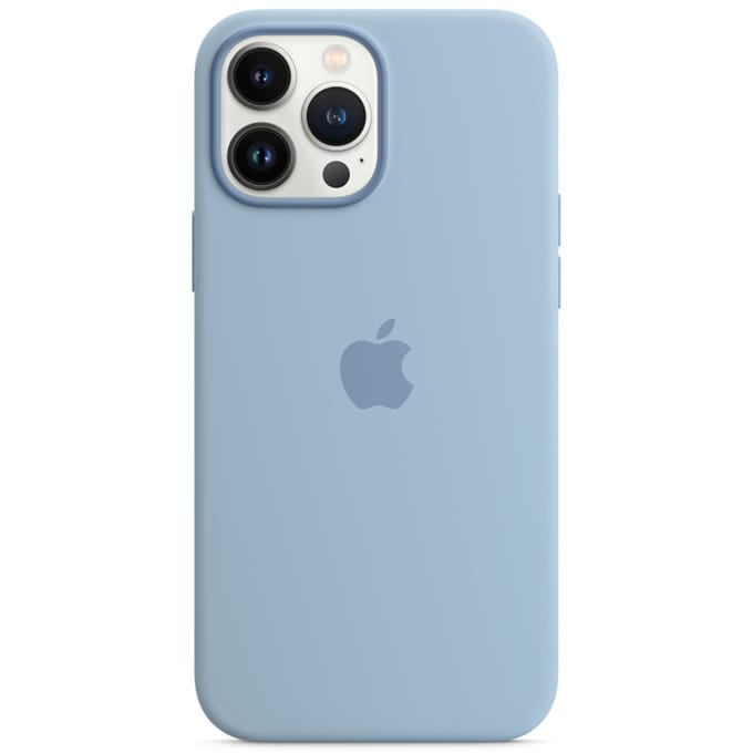 Apple Silicone Backcover MagSafe voor de Apple iPhone 13 Pro Max - Blue Fog