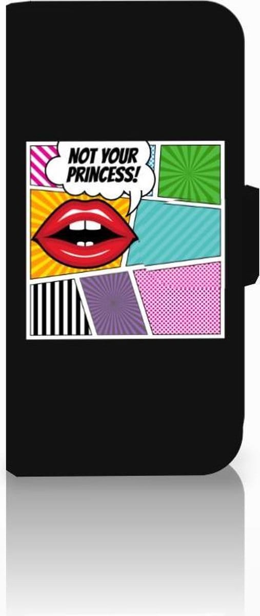 Samsung Galaxy A3 2017 Wallet Case met Pasjes Popart Princess