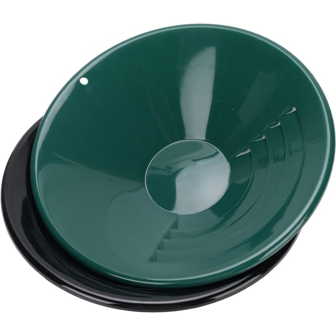 2 Stuks 26.5cm Gouden Pan ABS 90 graden Draad Gouden Waspan Set voor Beginners Zwart Groen black