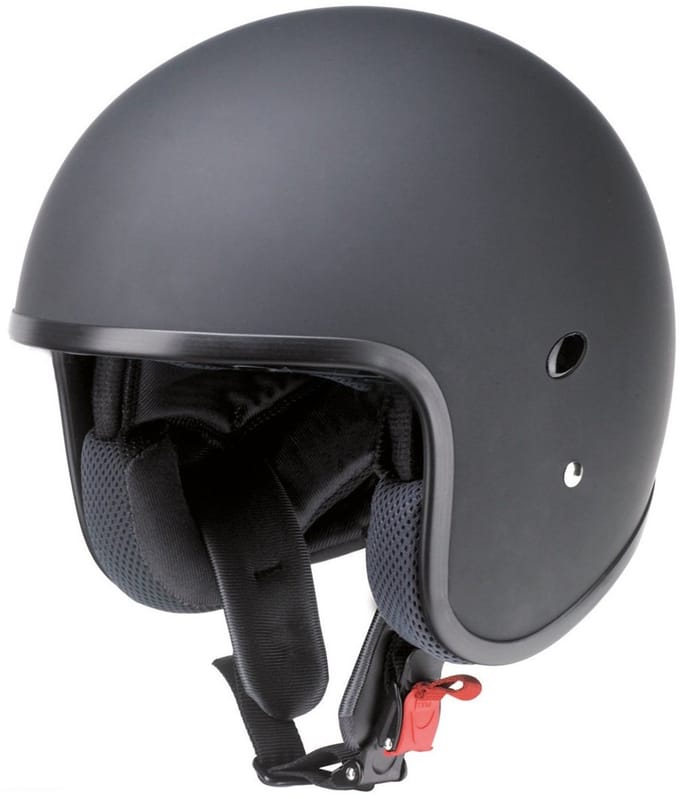 Redbike RB-770 jethelm mat zwart - maat S