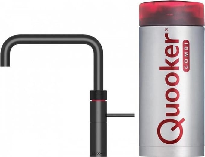 QUOOKER COMBI+ FUSION SQUARE BLACK 3IN1