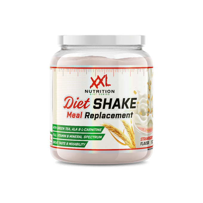 XXL Nutrition - Diet Shake - Aardbei - Maaltijdvervanger - 1200 g