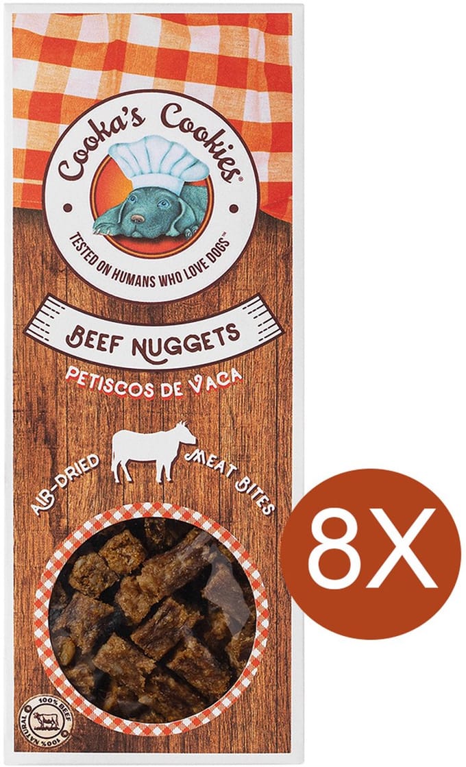 Beef nuggets (rund) multipack 8x60g