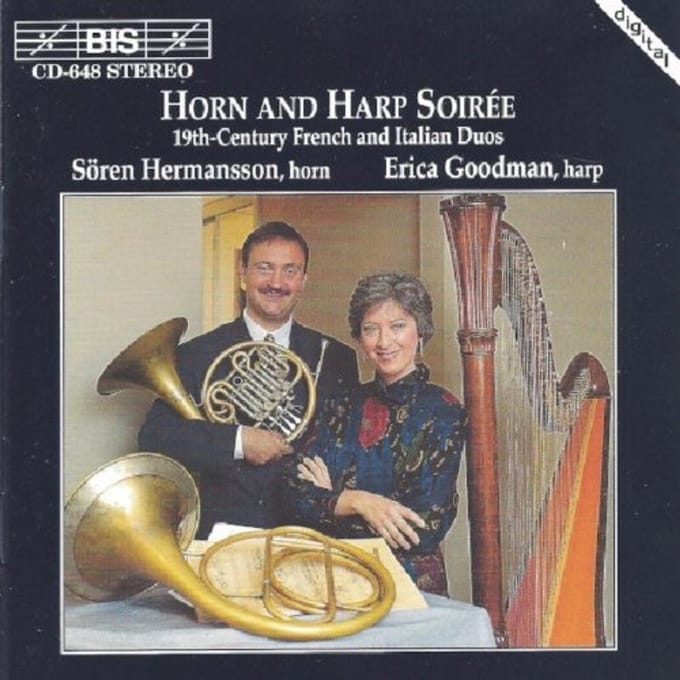 Sören Hermansson & Erica Goodman - Horn And Harp Soiree (CD)