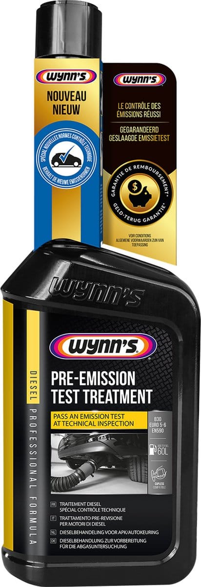 Wynn's Diesel Pre-Emission Test Treatment