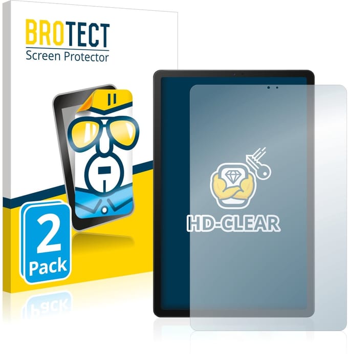 BROTECT - Screenprotector voor Samsung Galaxy Tab S5e LTE 2019 - Folie Beschermfolie transparant 2 Stuks