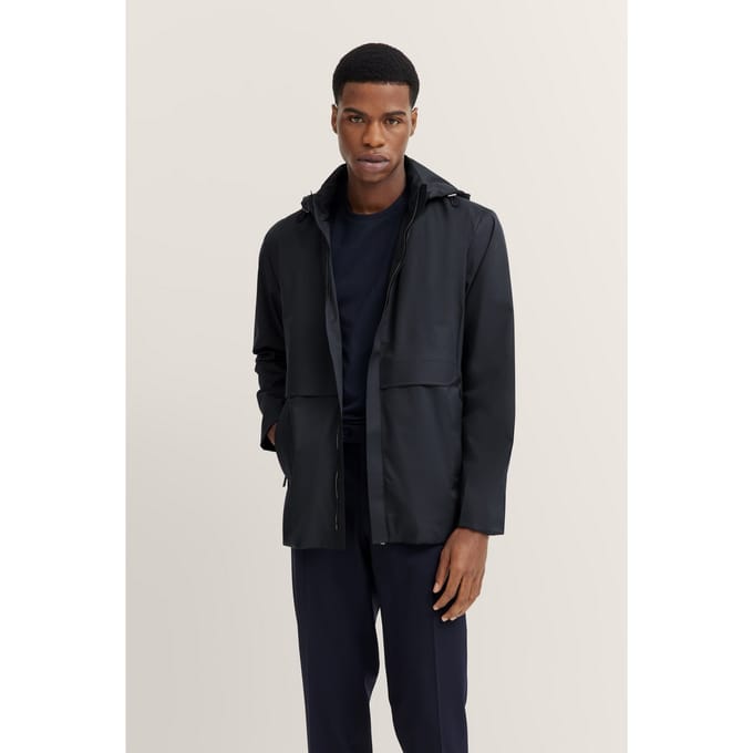 Bugatti Herren Jas met afneembare capuchon