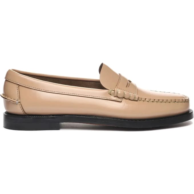 Leren damespantoffels Sebago Classic Dan Pigment
