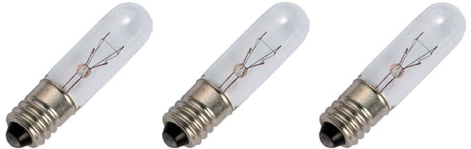 Signaallamp E10 30V 3W - 100 mAh - 3 stuks - T10 Gloeilamp Ø10mm - 40mm - 2500K - Dimbaar