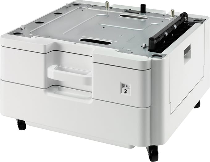 PF-470: 500 vel papiercassette en onderzetkast incl. wieltjes