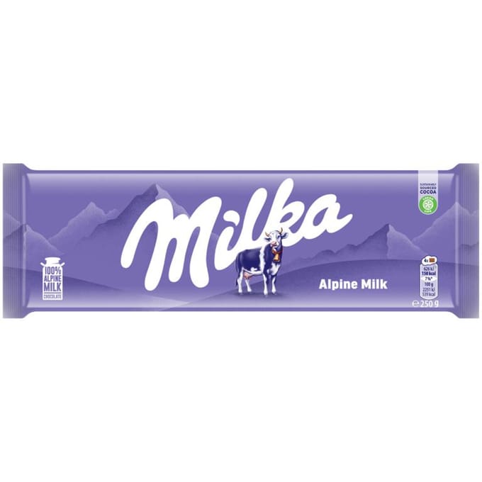 Milka Melkchocolade 250 g
