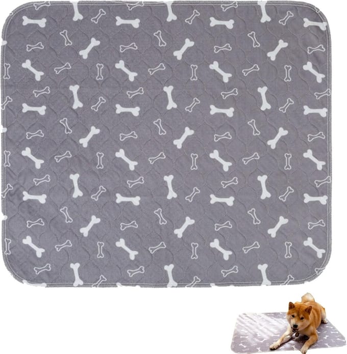Herbruikbare Trainingspads - Honden Zindelijkheid - Puppy Training - Super Absorberend - 30x30cm - Grijs