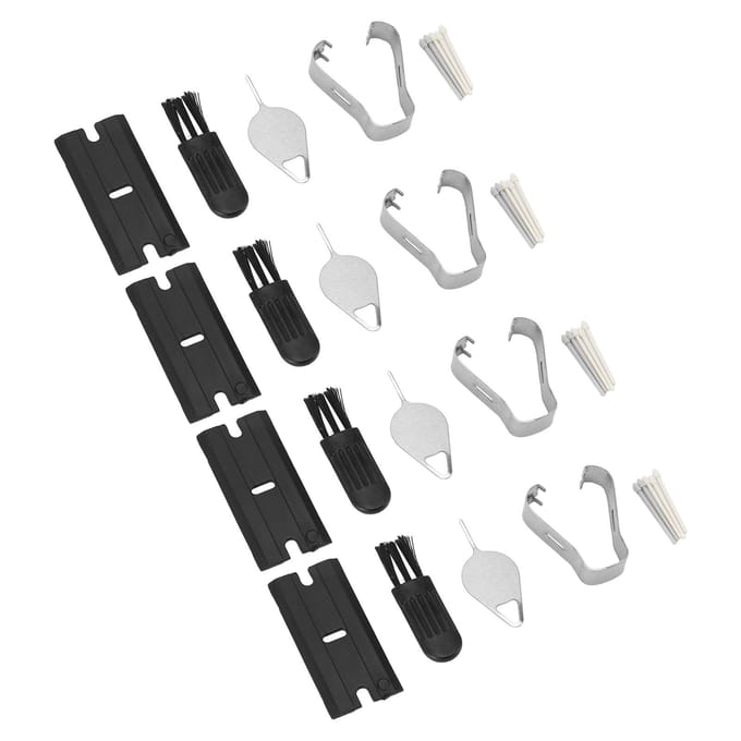 4 Sets Styluspunten voor Galaxy Tab S9 S9+Plus S9 Ultra S9 FE Soepele Stylus Vervangingspunten Wit veelkleurig