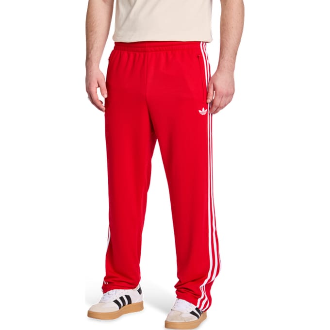Adidas Firebird Broeken Heren - Rood - Maat S - Poly Mesh