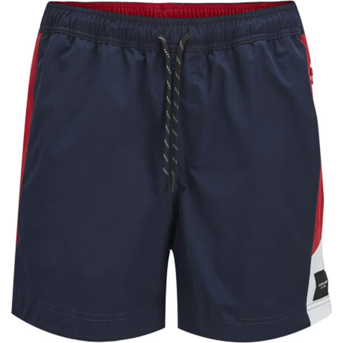 Jack & Jones Maui Blocked Zip Zwemshort Heren - Maat S