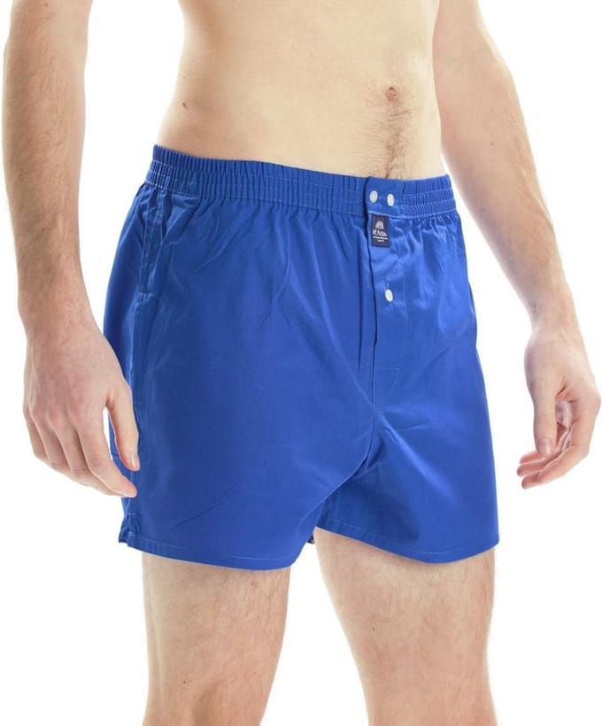 McAlson Boxershort Oceaan Blauw Lange Pijpen Los Model - M