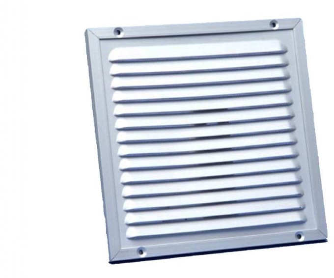 SCALA metaal INOX luchtrooster 240x240