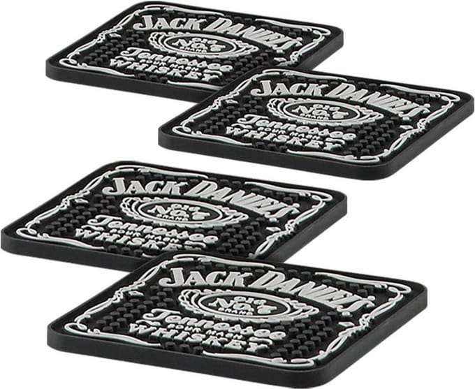 Jack Daniel's Onderzetter Set Van 4
