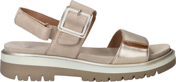 Ara Malaga S Sandalen - Dames - Beige - Maat:43