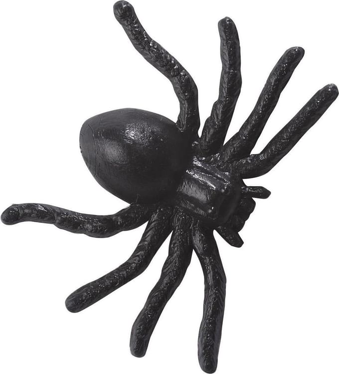 WIDMANN - 60 Nep spinnen Halloween decoratie