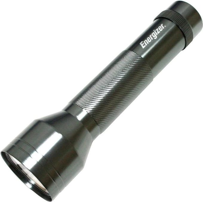 Energizer Zaklamp – 2D – Metal – 29,4 cm – Zilver