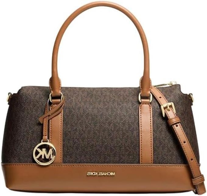 Dames Handtas - Schoudertas Top-Handle - Dagelijks Gebruik - Kunstleer Kwaliteit - 37 x 22 x 13 cm - Bruin